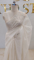 CRUSH ORGANZA SAREE