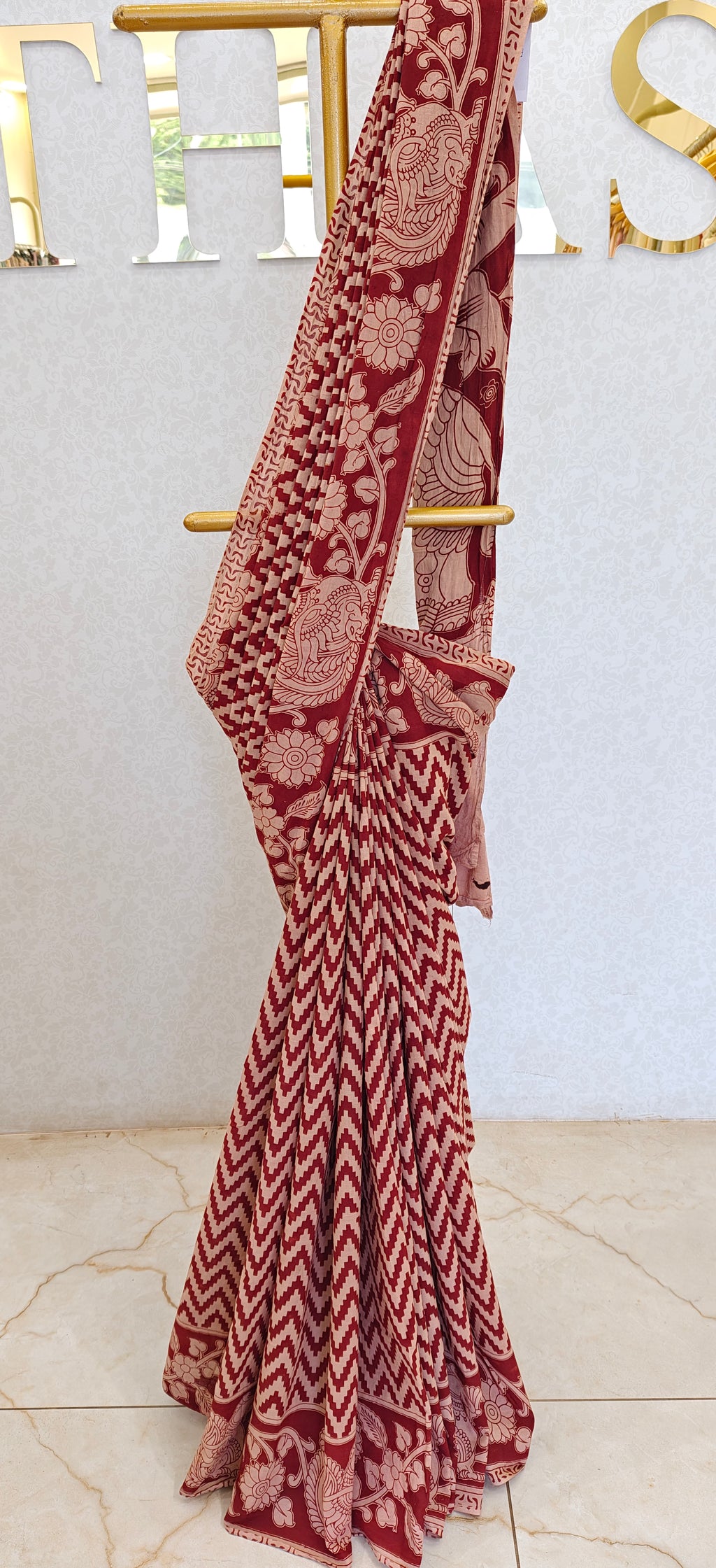 KALAMKARI COTTON SAREE