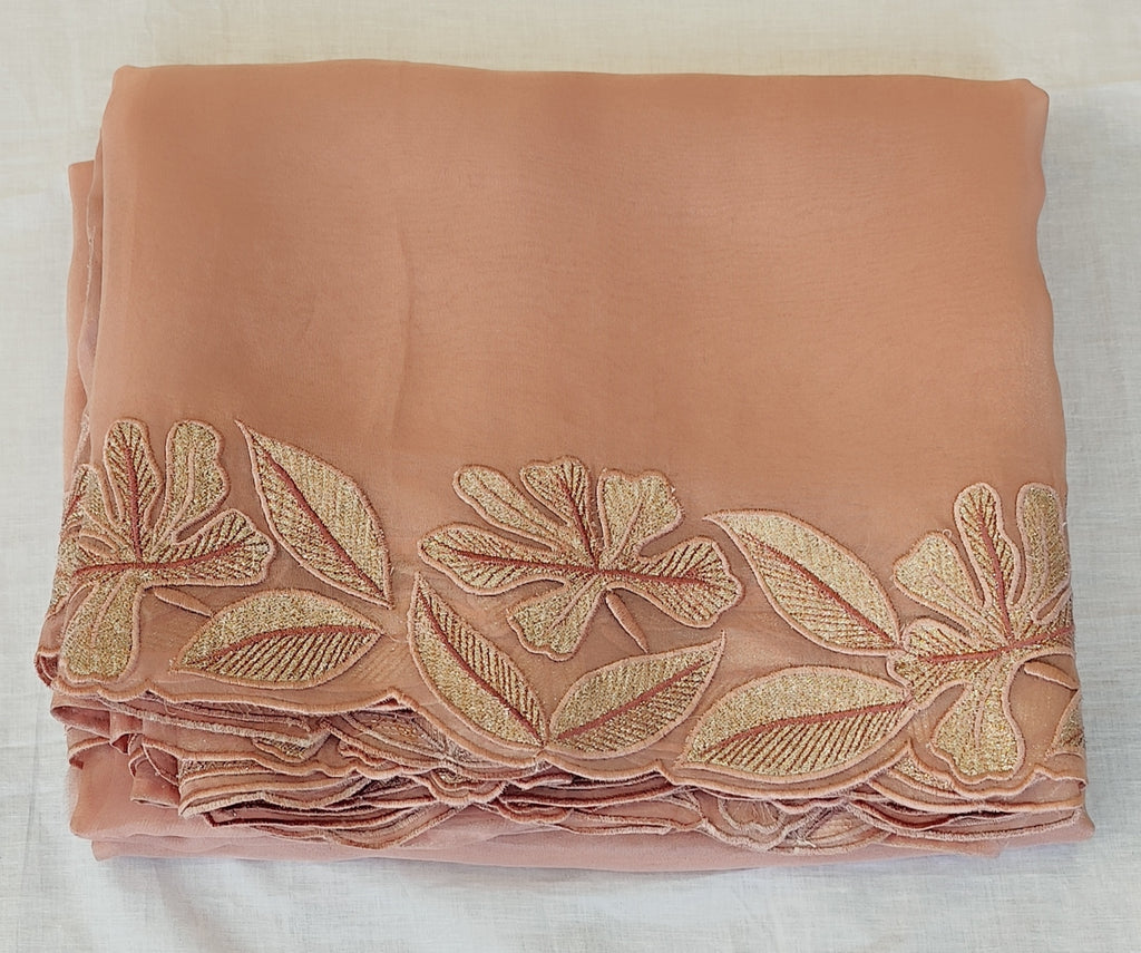 Tissue Georgette saree