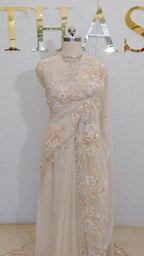 FLOWY ORGANZA SAREE