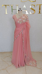 CRUSH ORGANZA SAREE