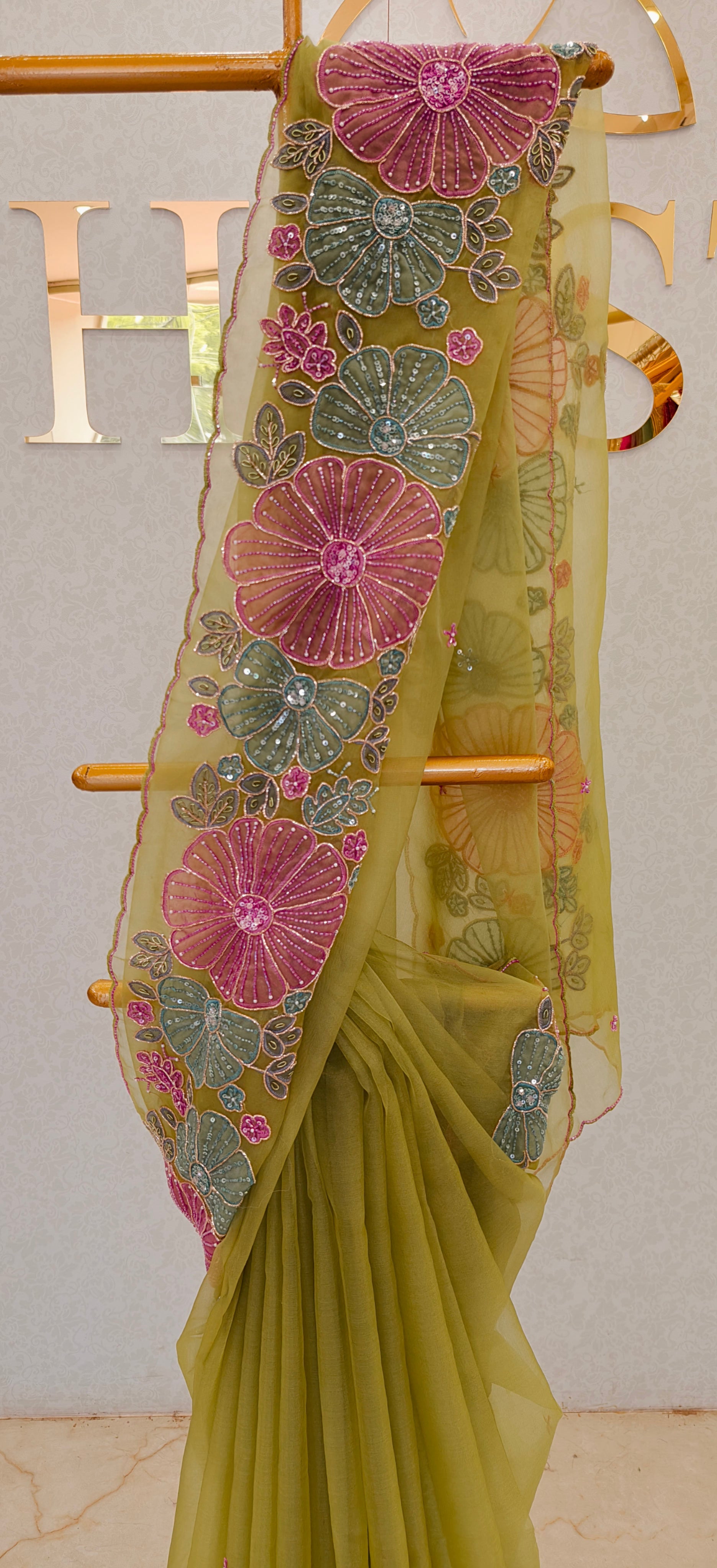 ORGANZA SAREE