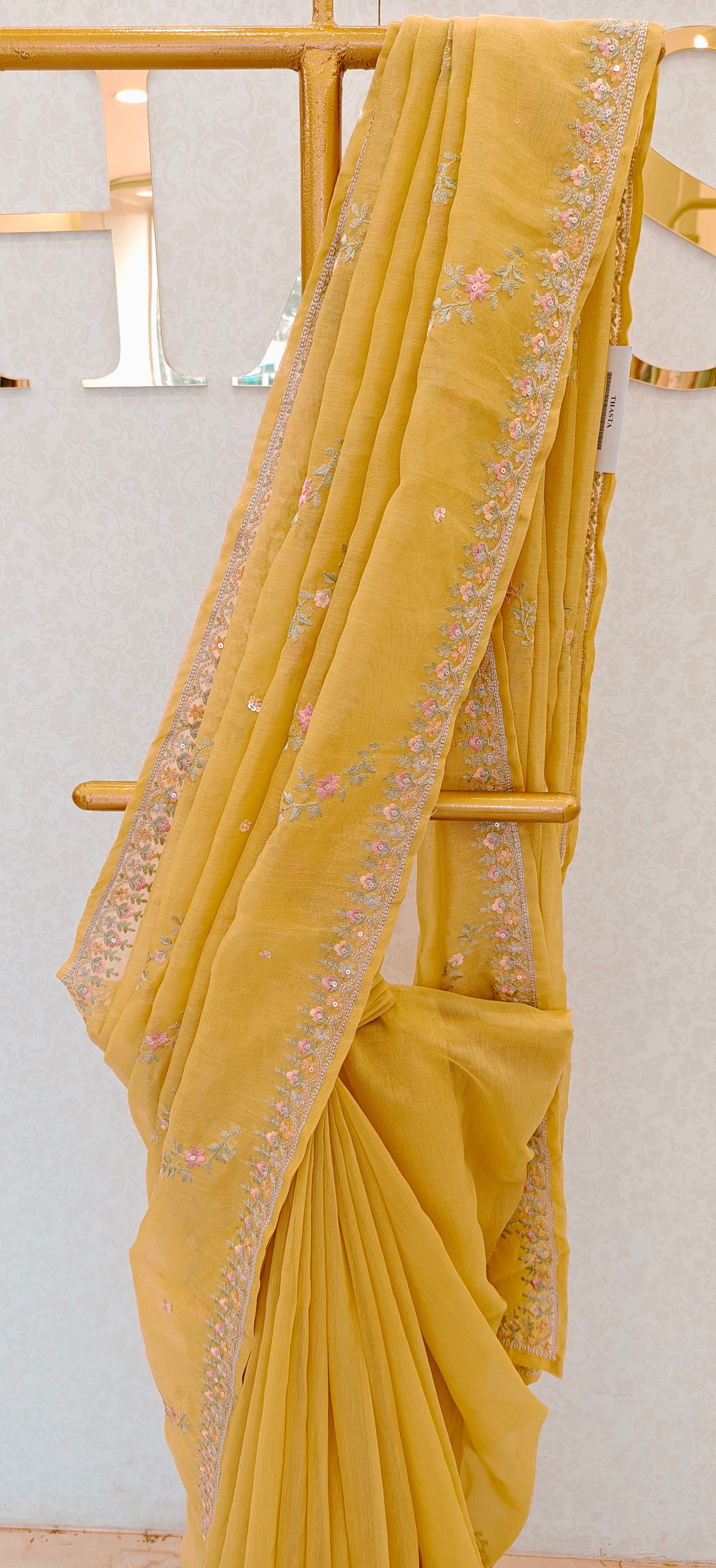 CHANDERI TISSUE SAREE