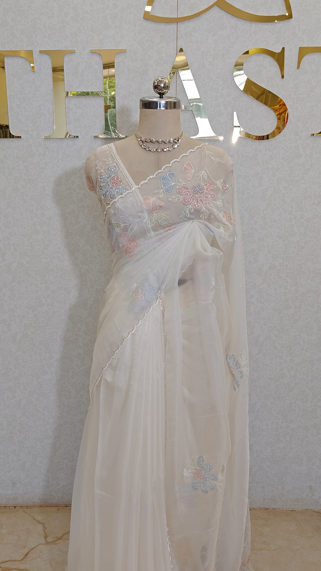 ORGANZA SAREE
