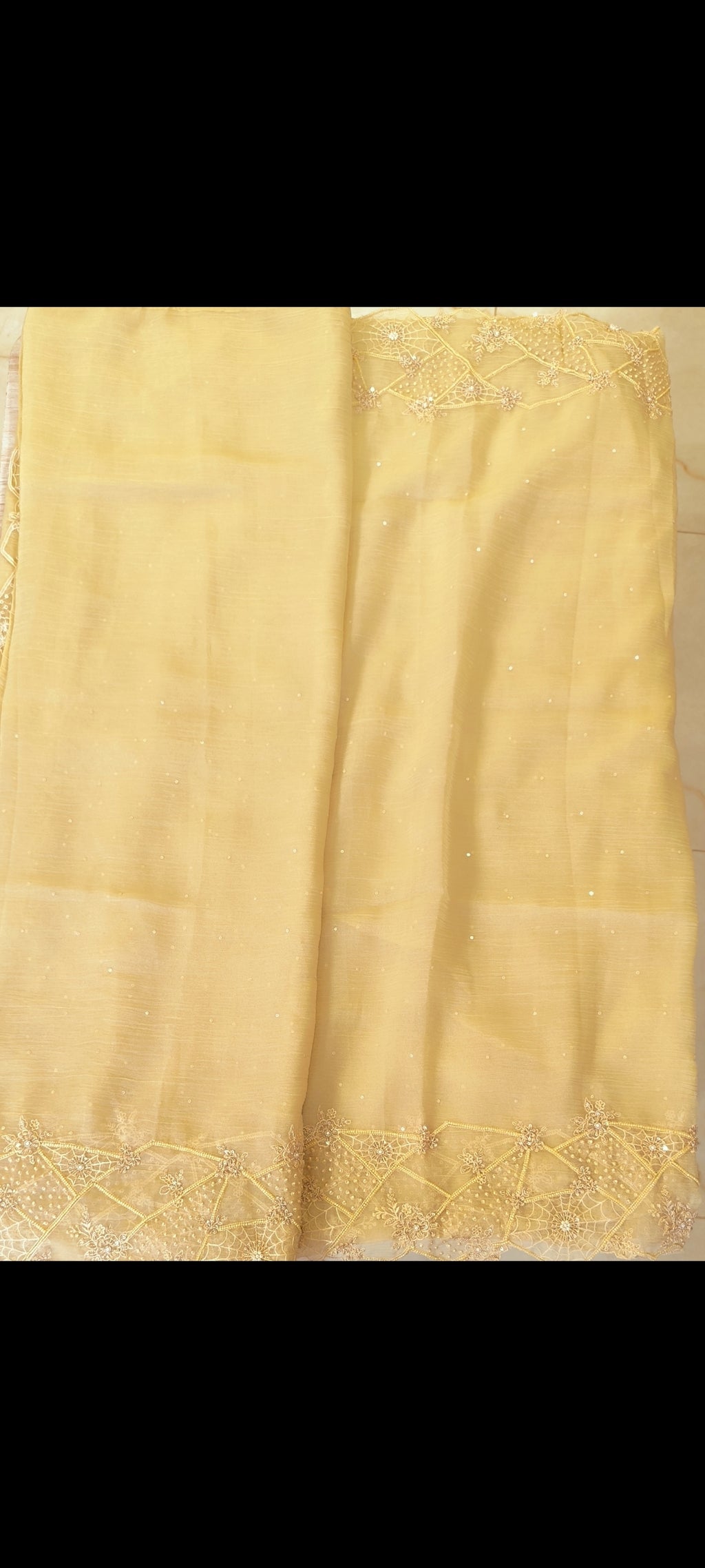 Organza saree