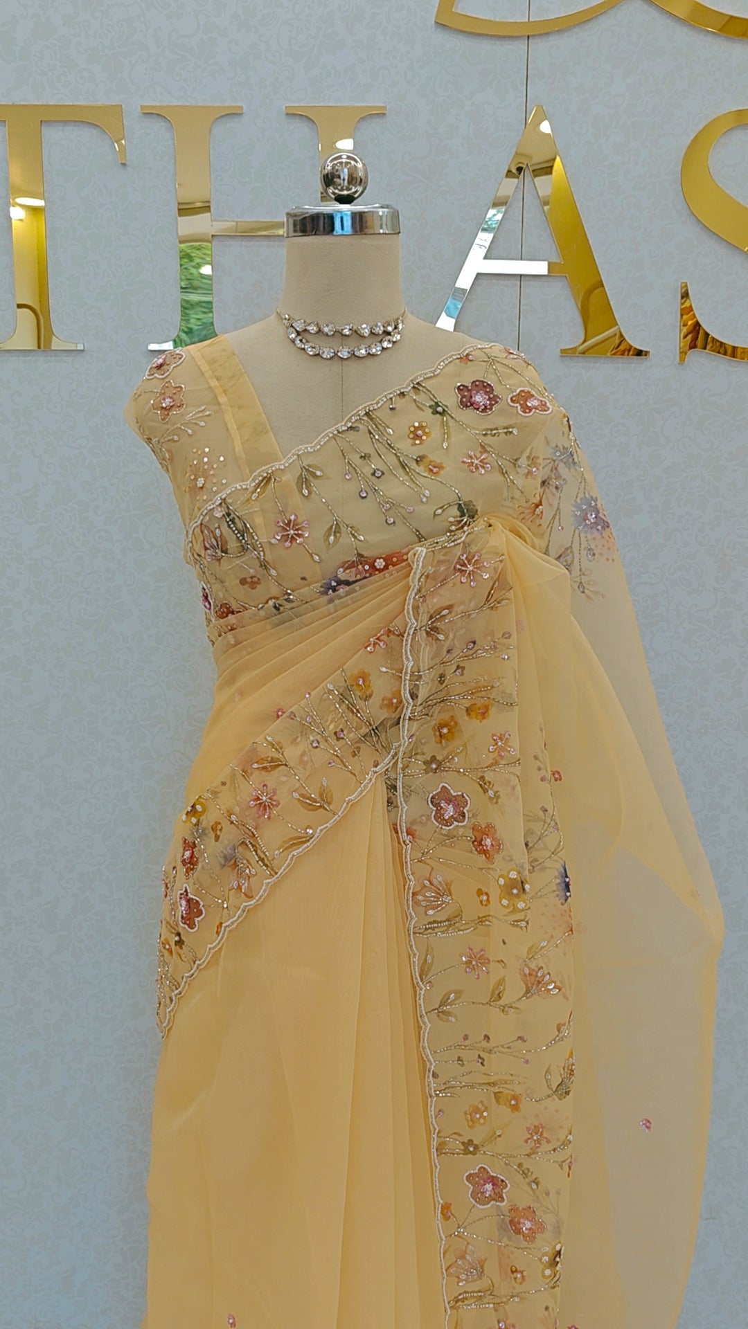 ORGANZA SAREE