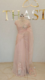 CRUSH ORGANZA SAREE
