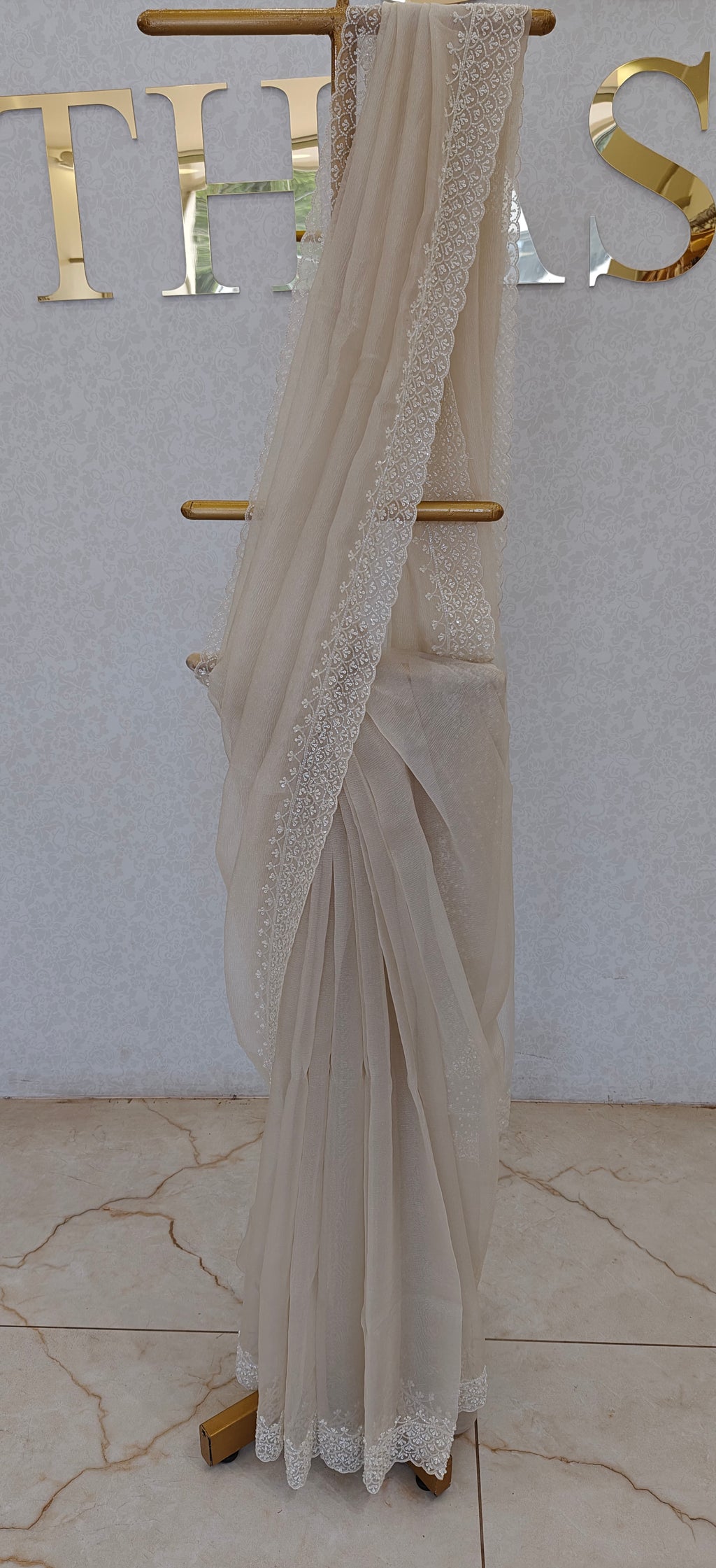 CRUSH ORGANZA SAREE