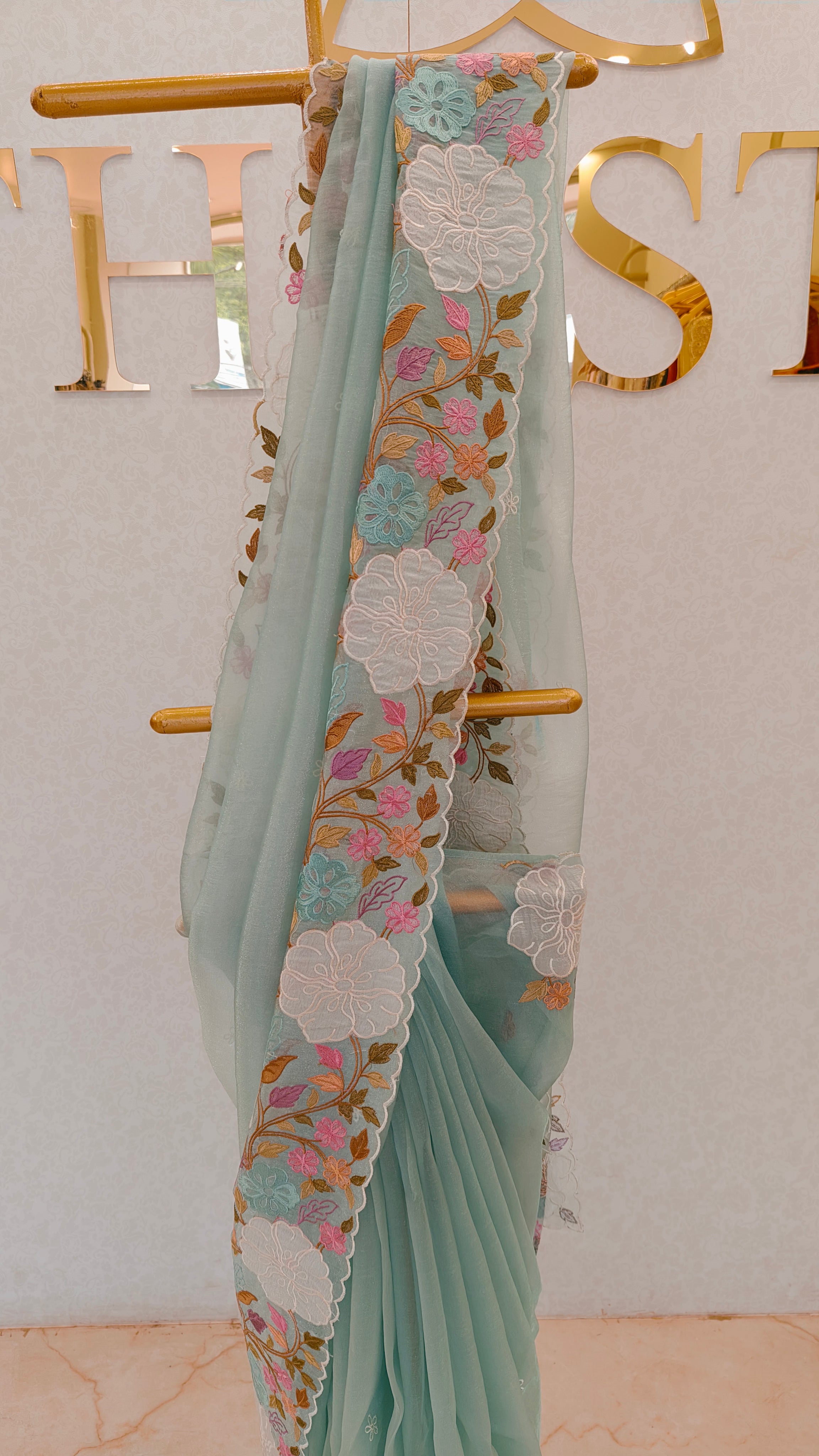 ORGANZA SAREE