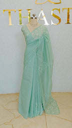 CRUSH ORGANZA SAREE