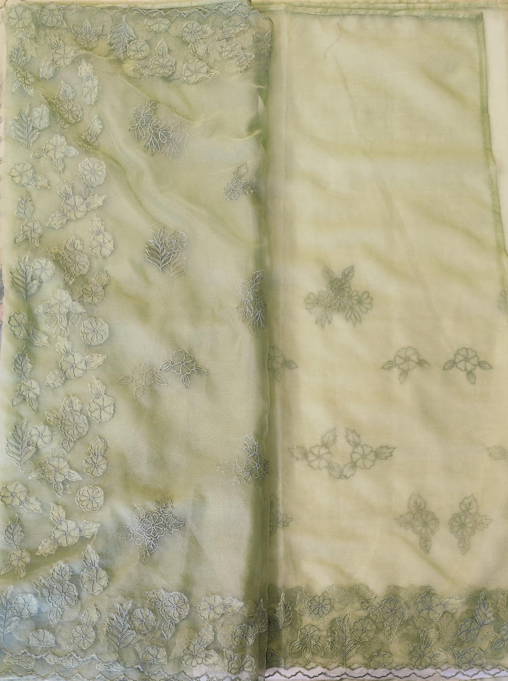 Organza saree