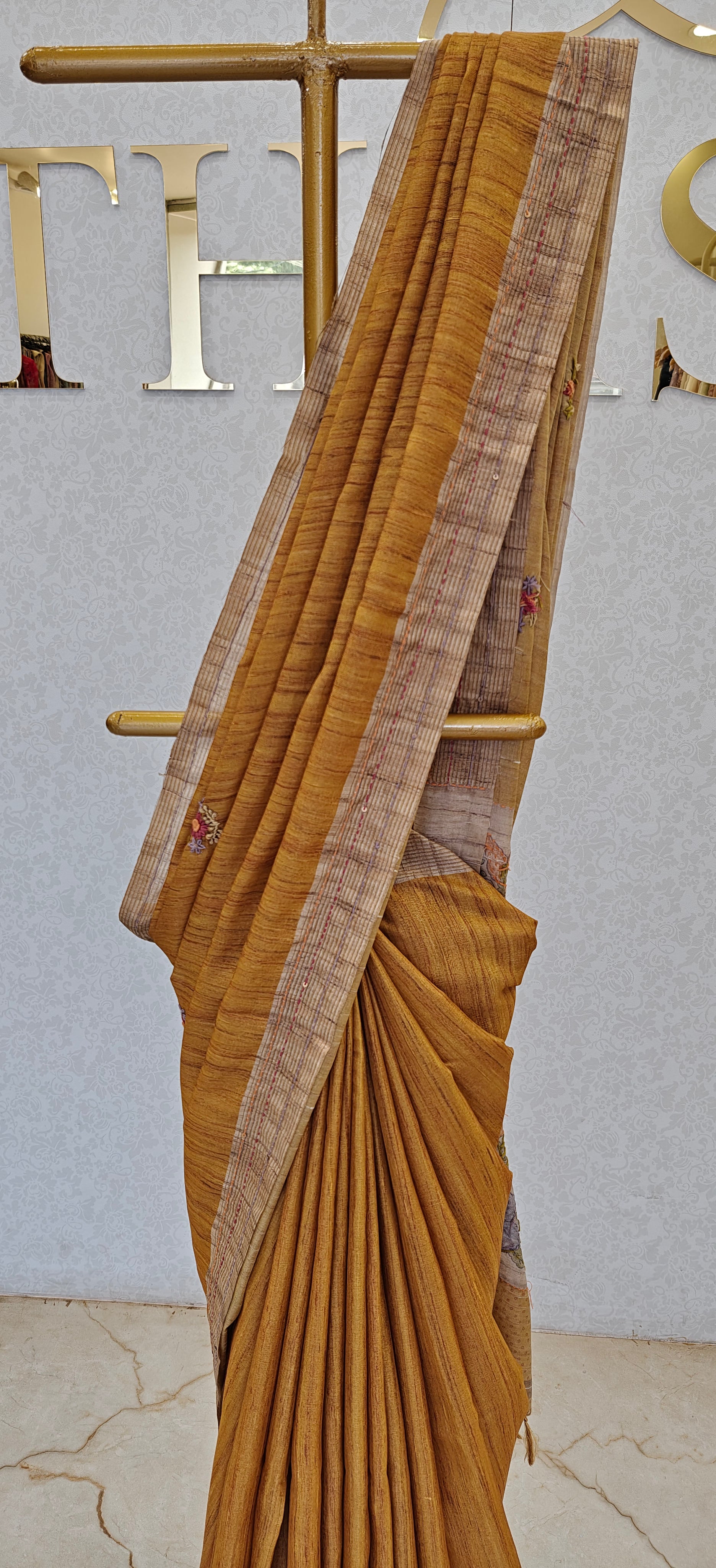 SEMI TUSSAR SAREE