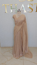 FLOWY ORGANZA SAREE