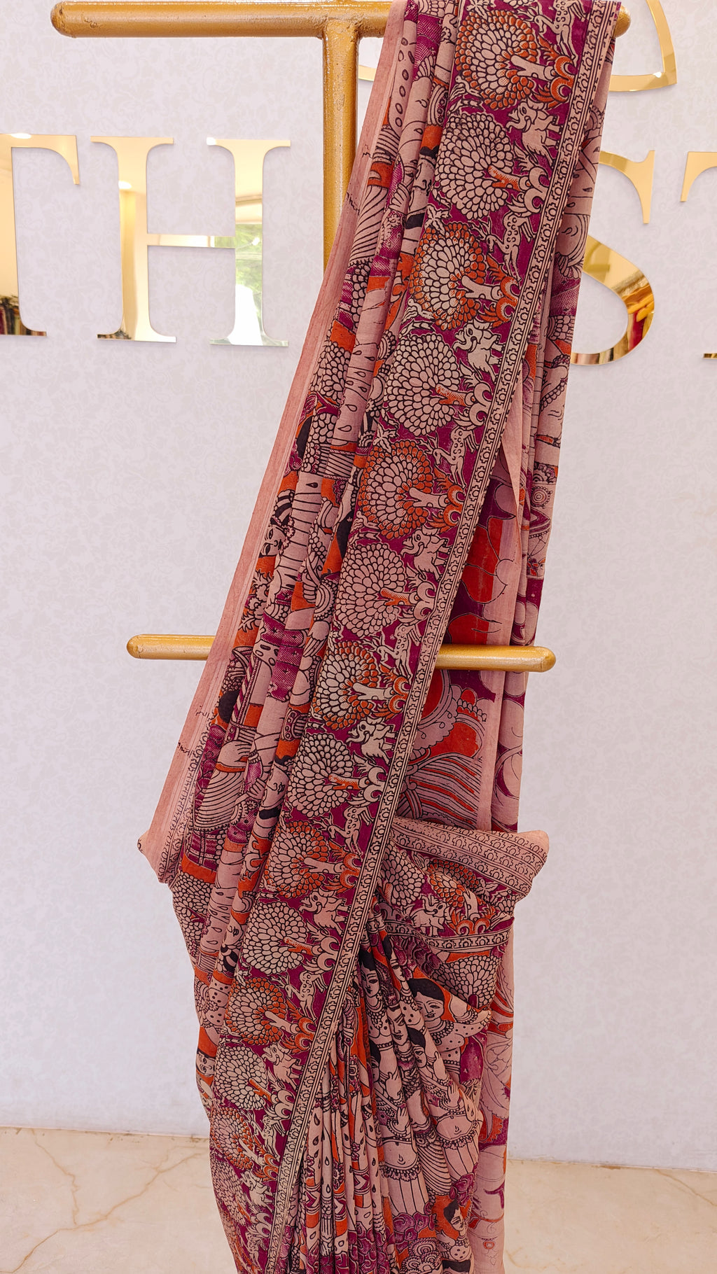 KALAMKARI SILK SAREE