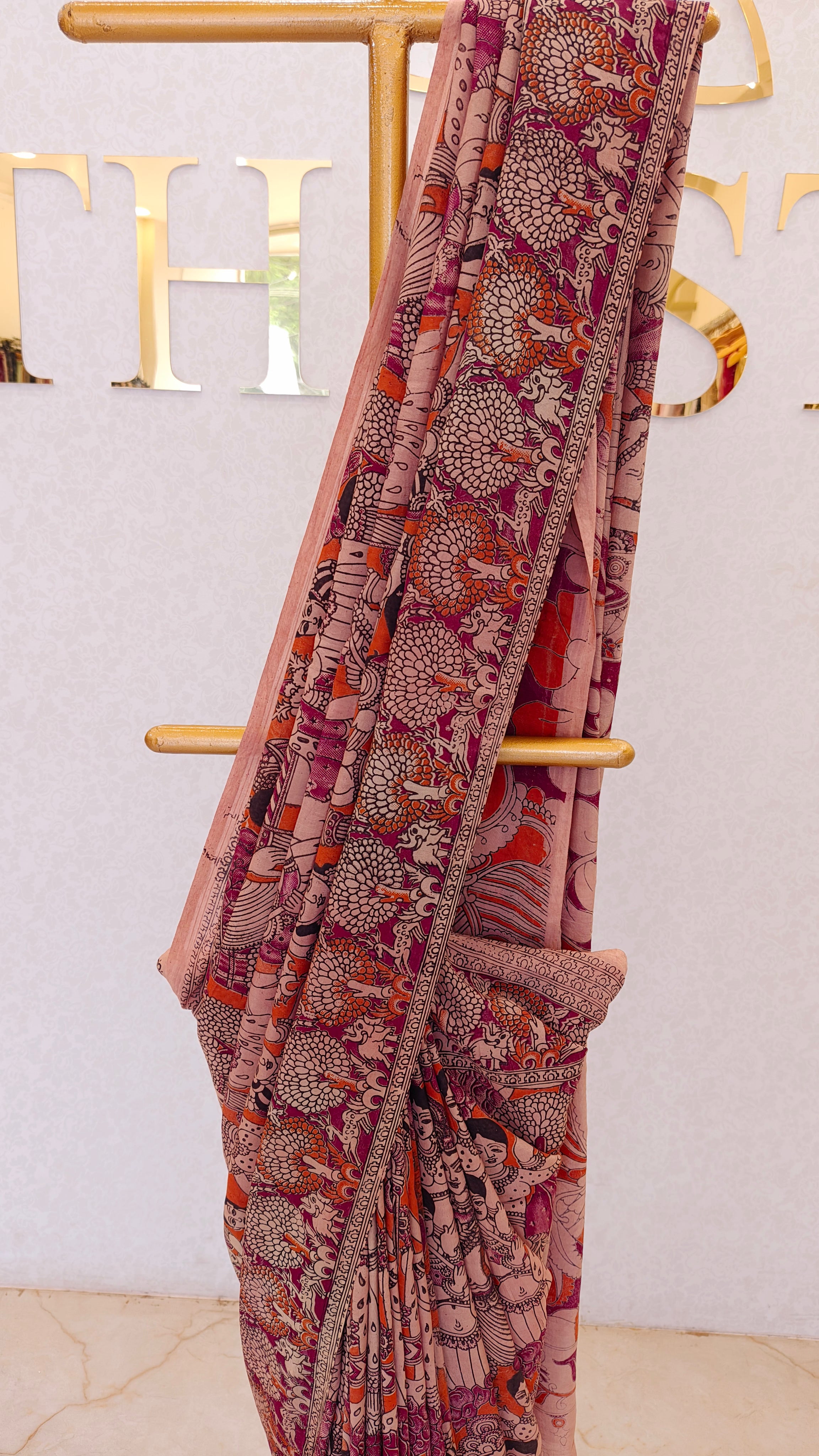 KALAMKARI SILK SAREE