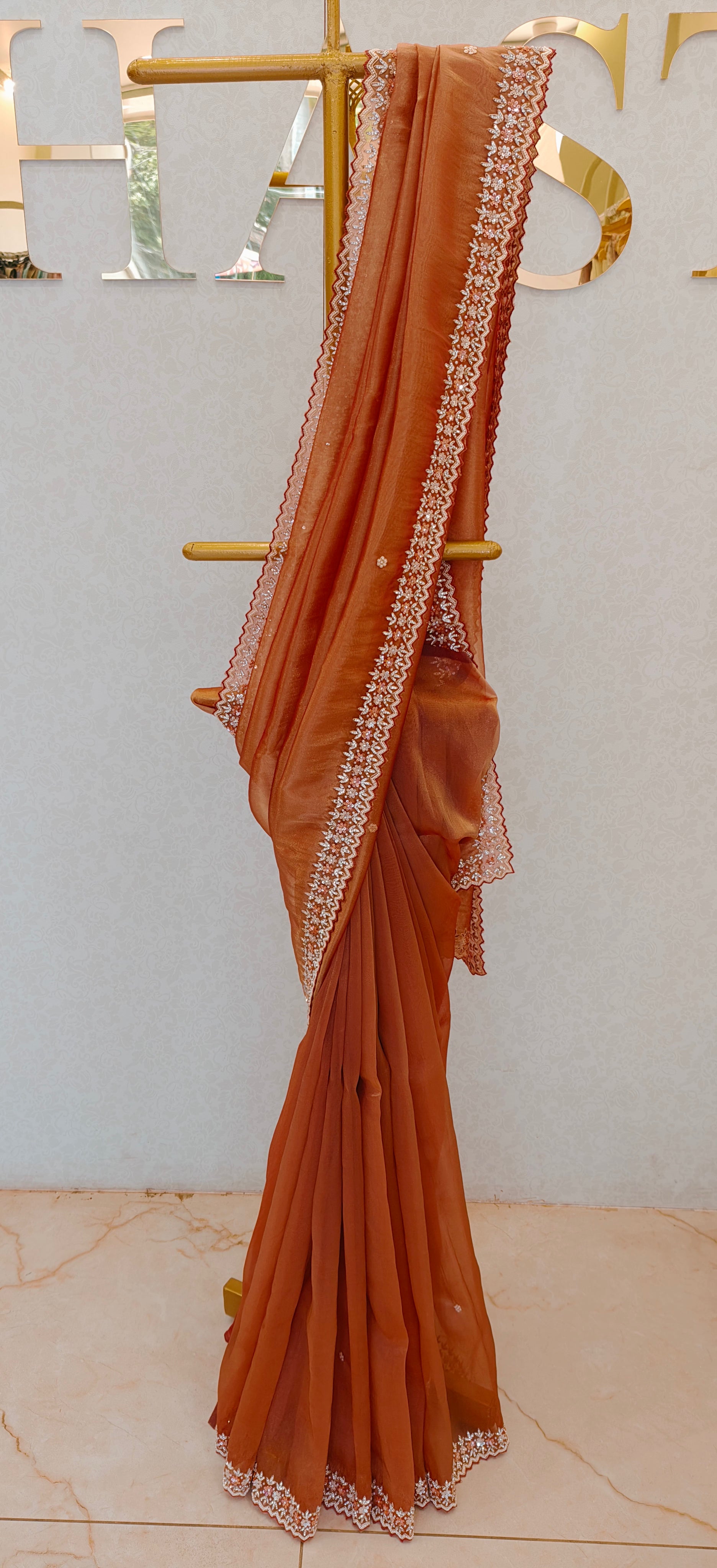 TISSUE SAREE