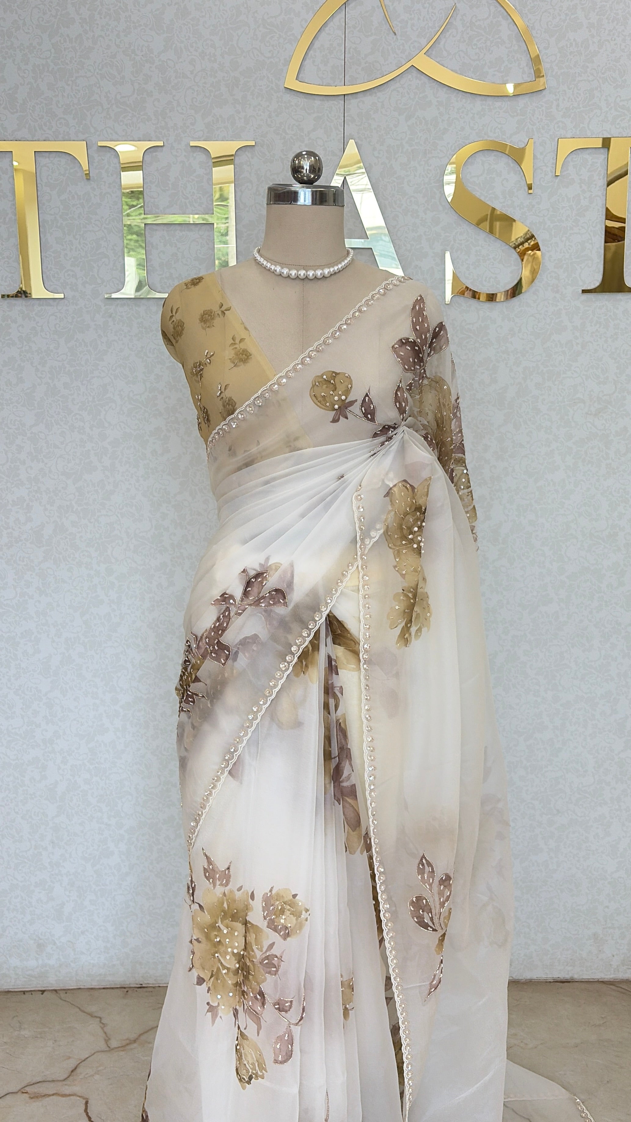 ORGANZA SAREE