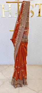 LINEN SAREE
