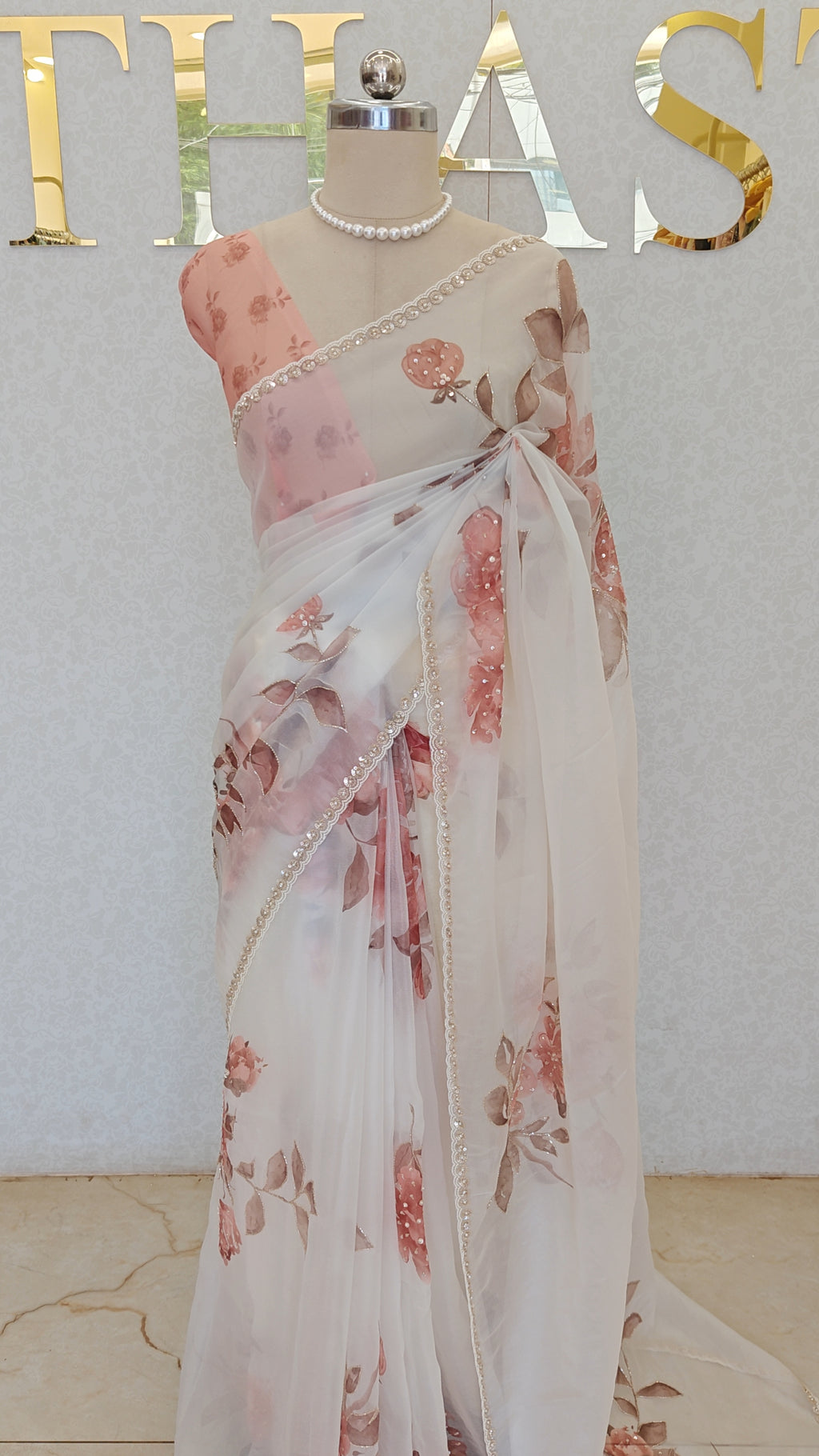 ORGANZA SAREE