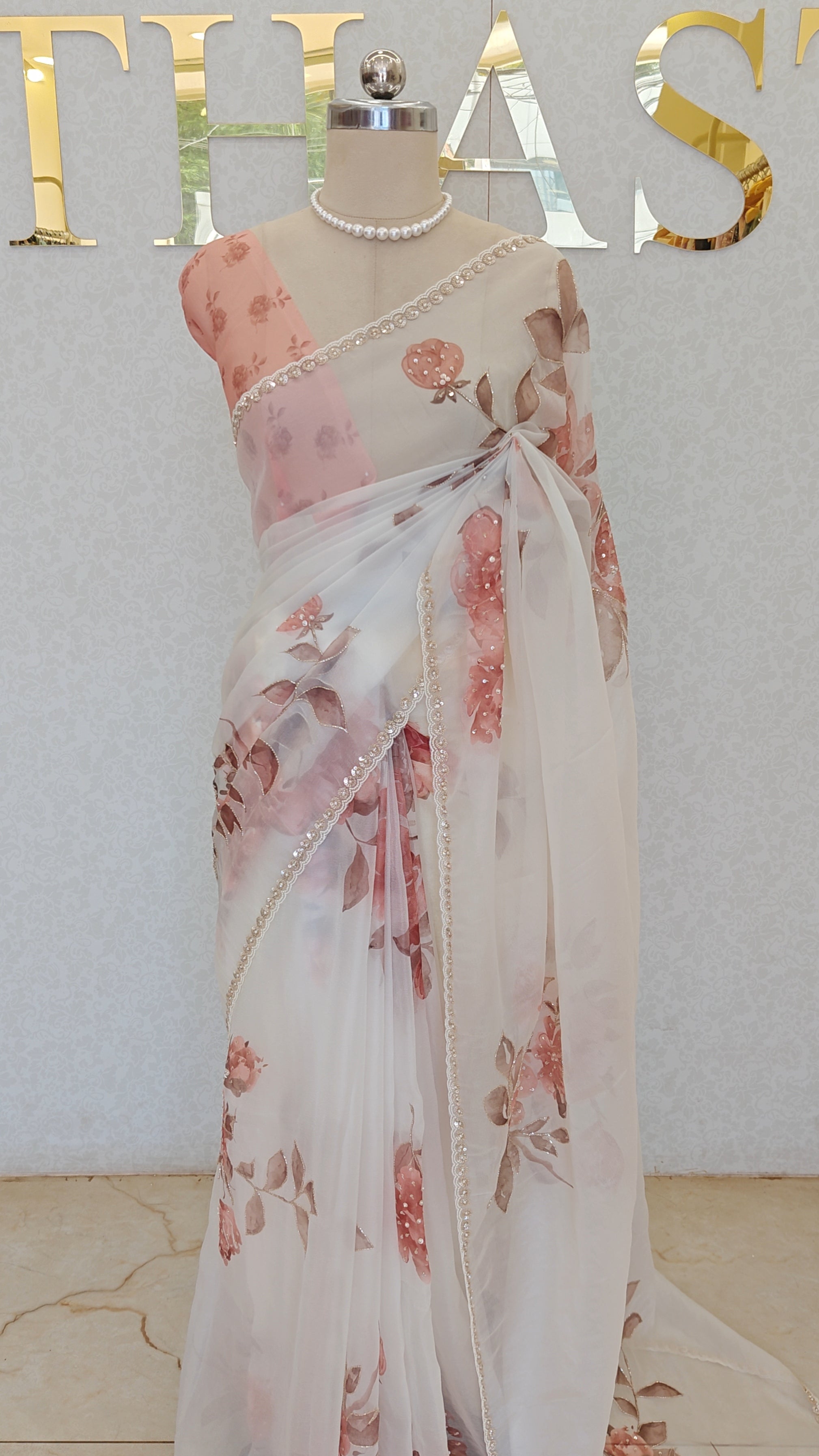ORGANZA SAREE