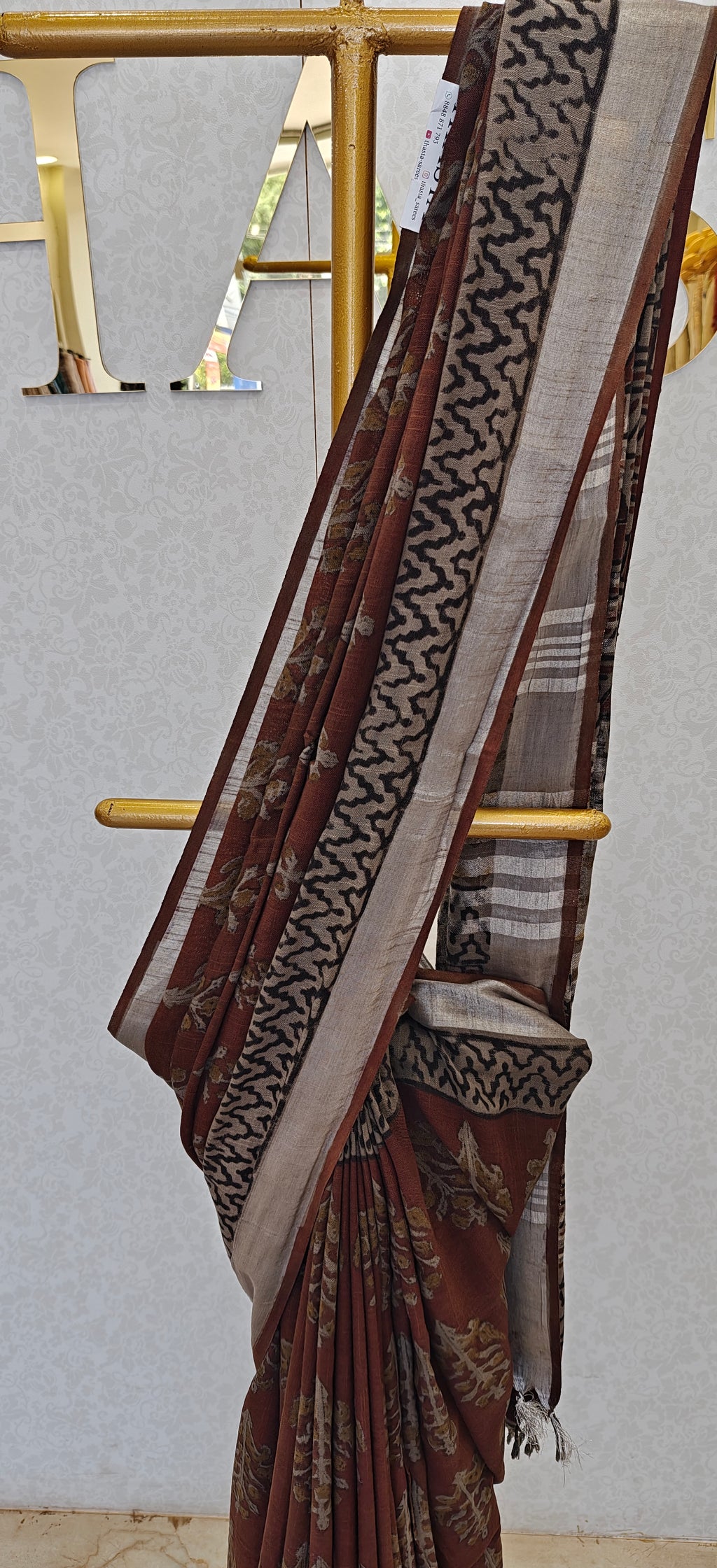 LINEN SAREE
