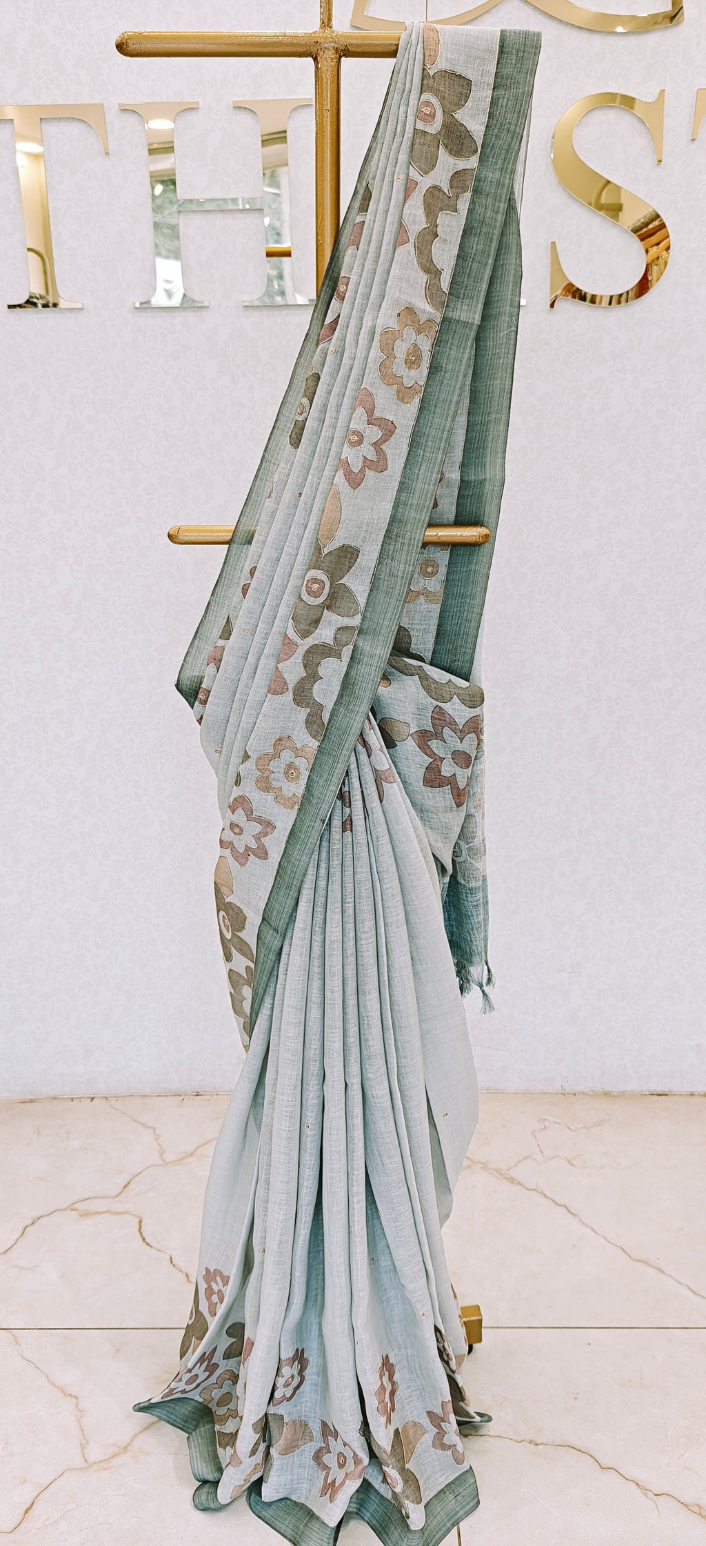 LINEN SAREE