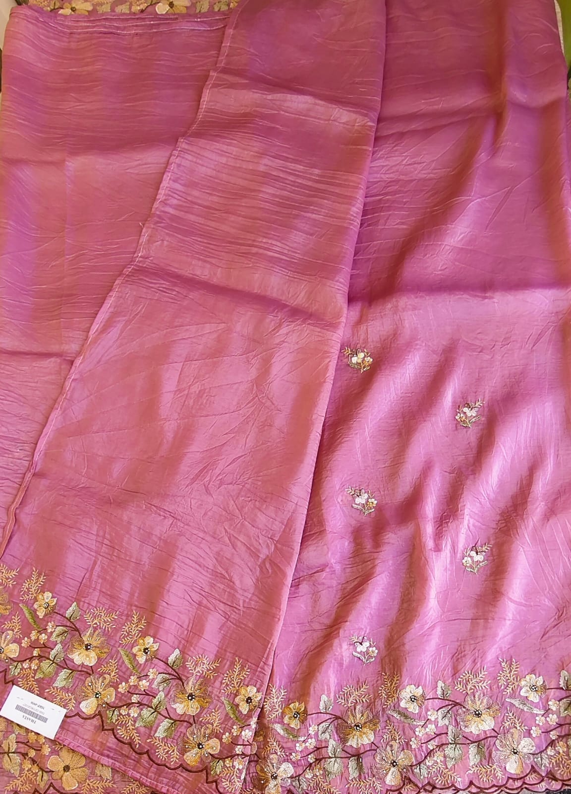 Organza saree