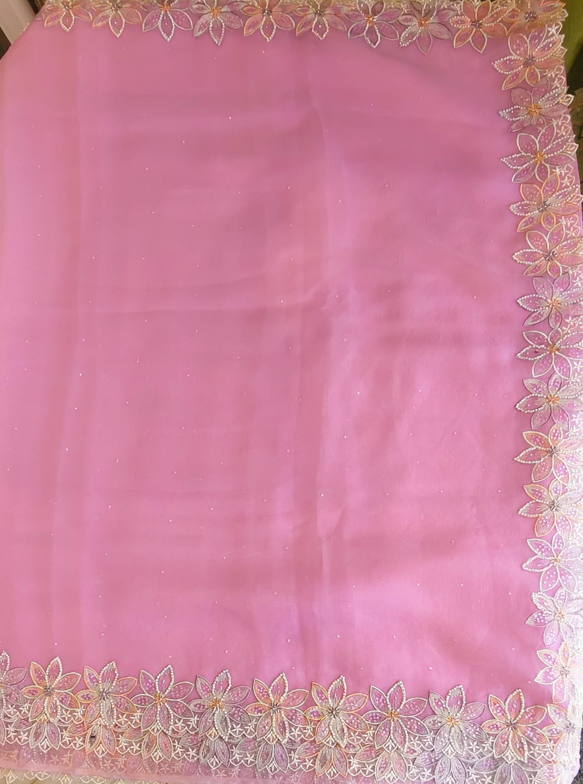 Organza saree