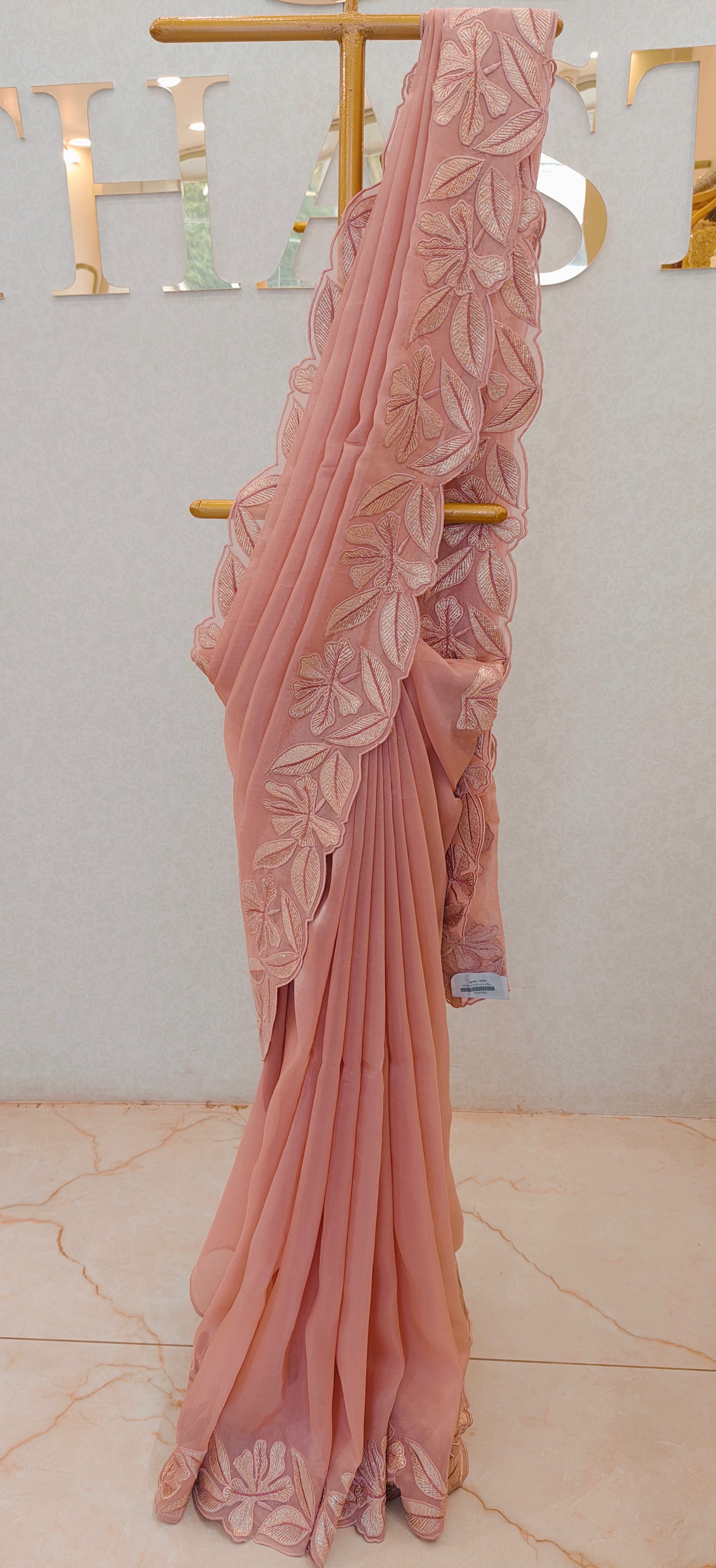 TISSUE ORGANZA SAREE