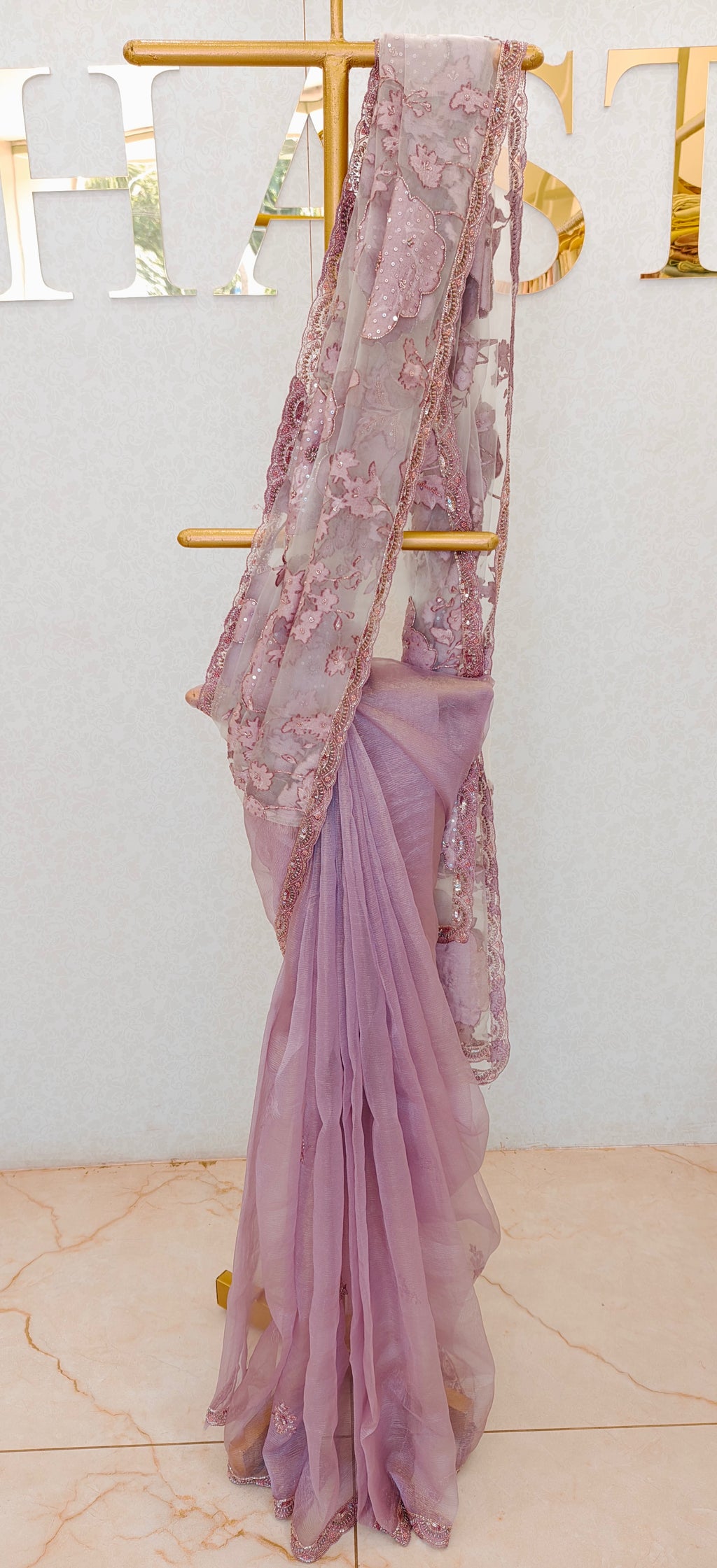 ORGANZA SAREE
