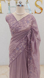 CHANDERI TISSUE SAREE