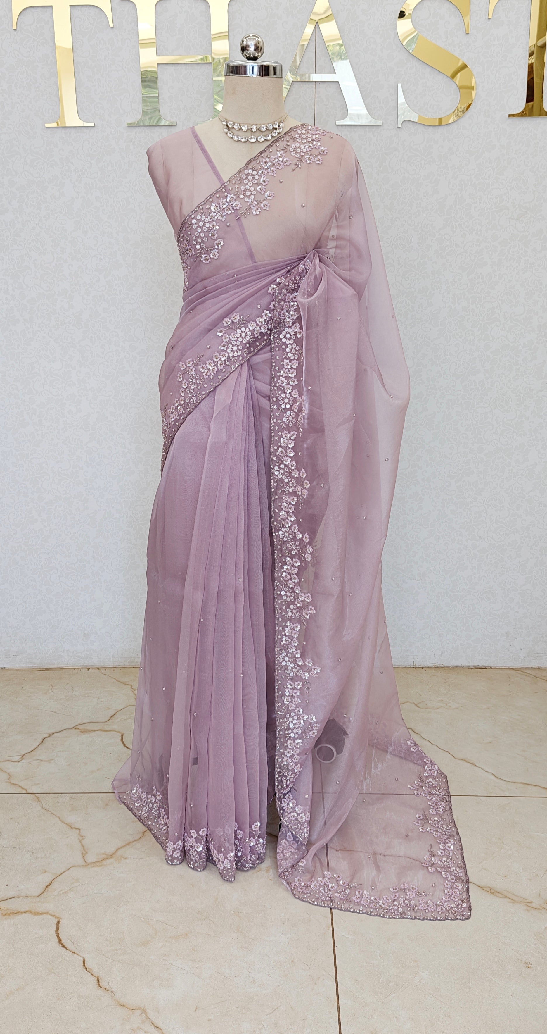 ORGANZA SAREE