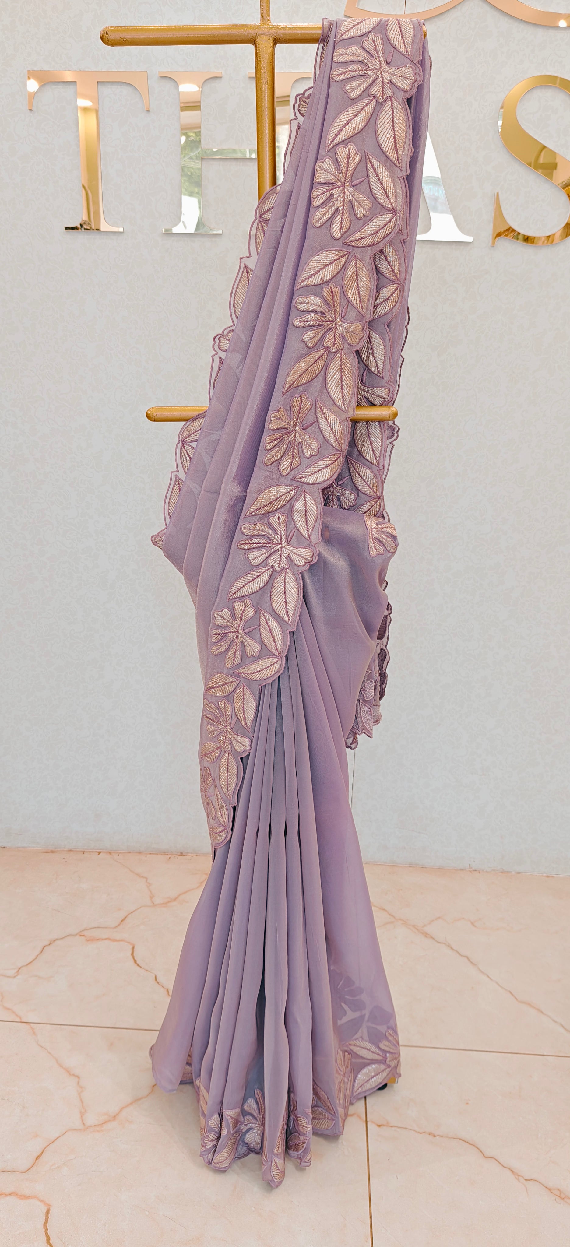TISSUE ORGANZA SAREE