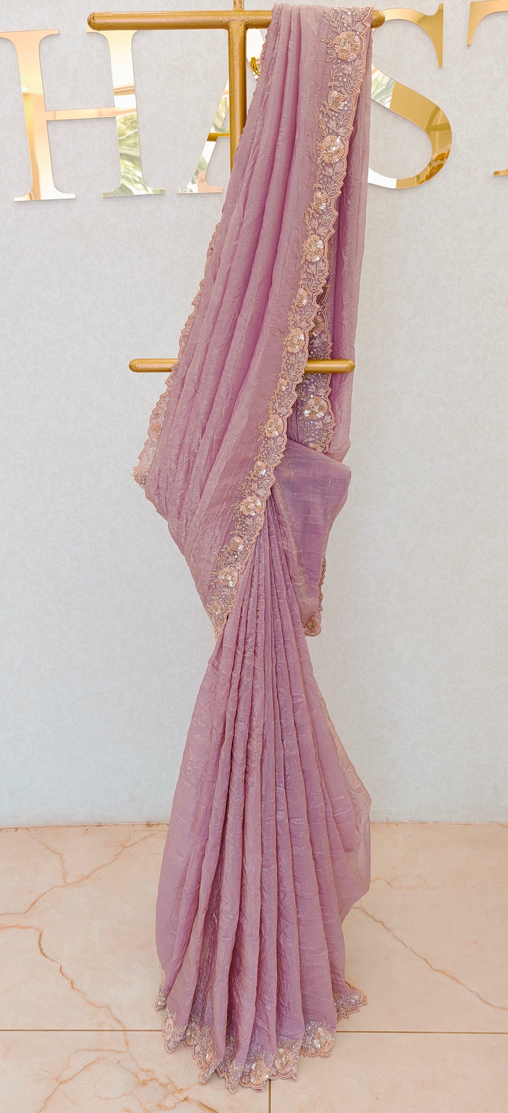 SOFT ORGANZA SAREE