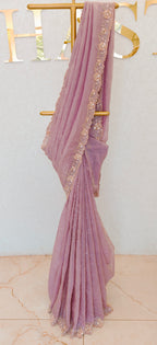 SOFT ORGANZA SAREE