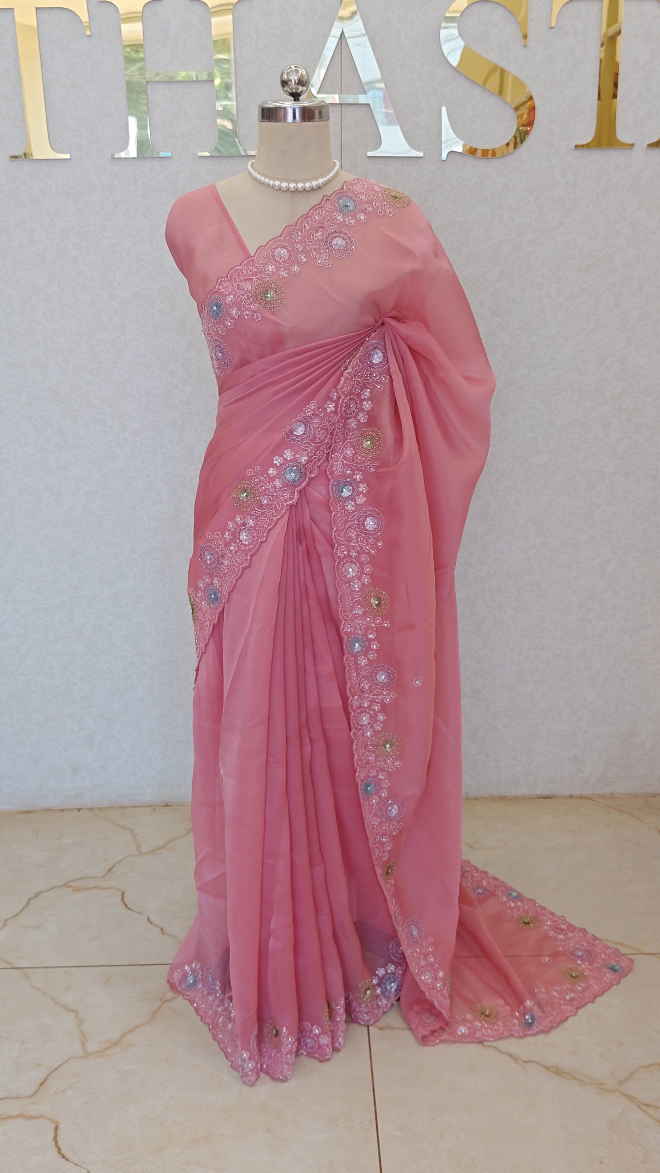ORGANZA SAREE