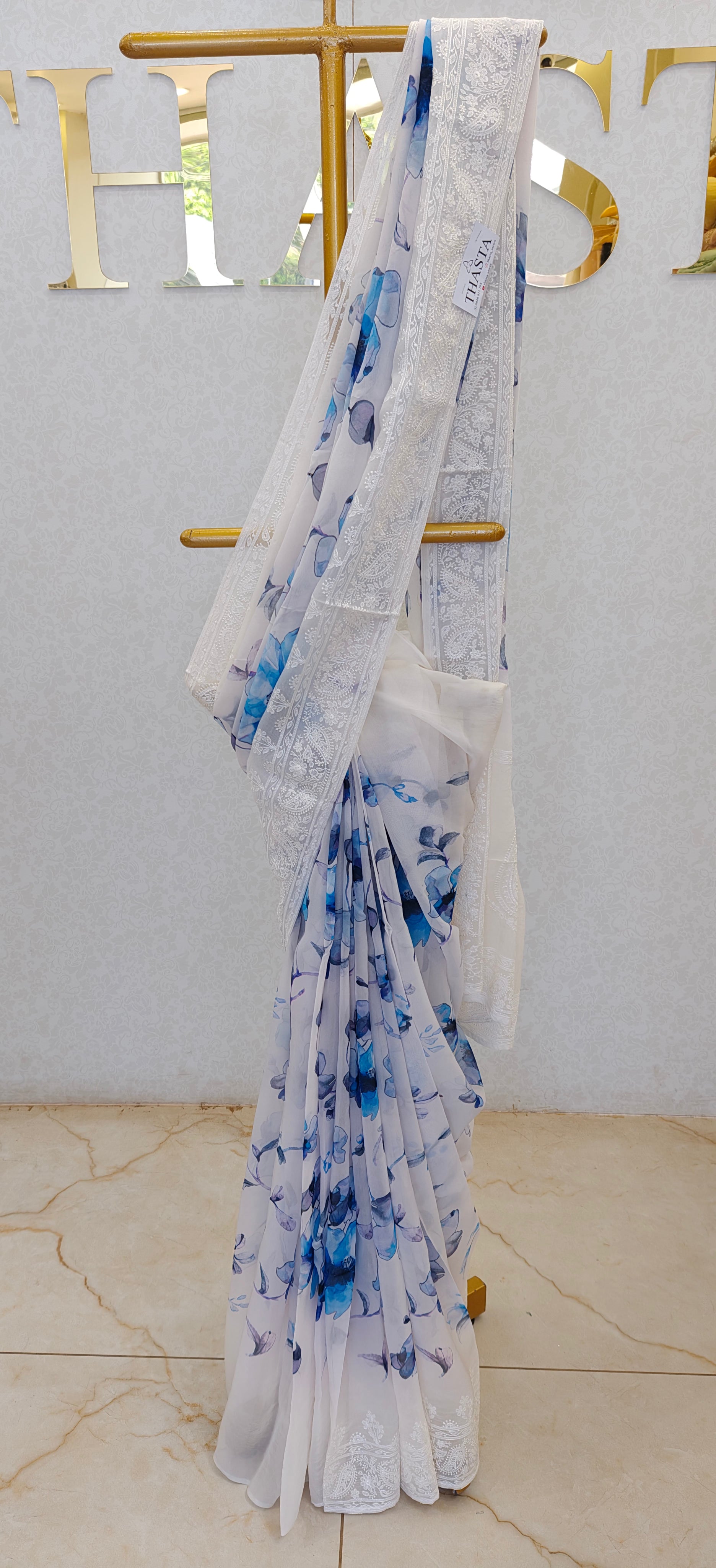 PURE ORGANZA SAREE