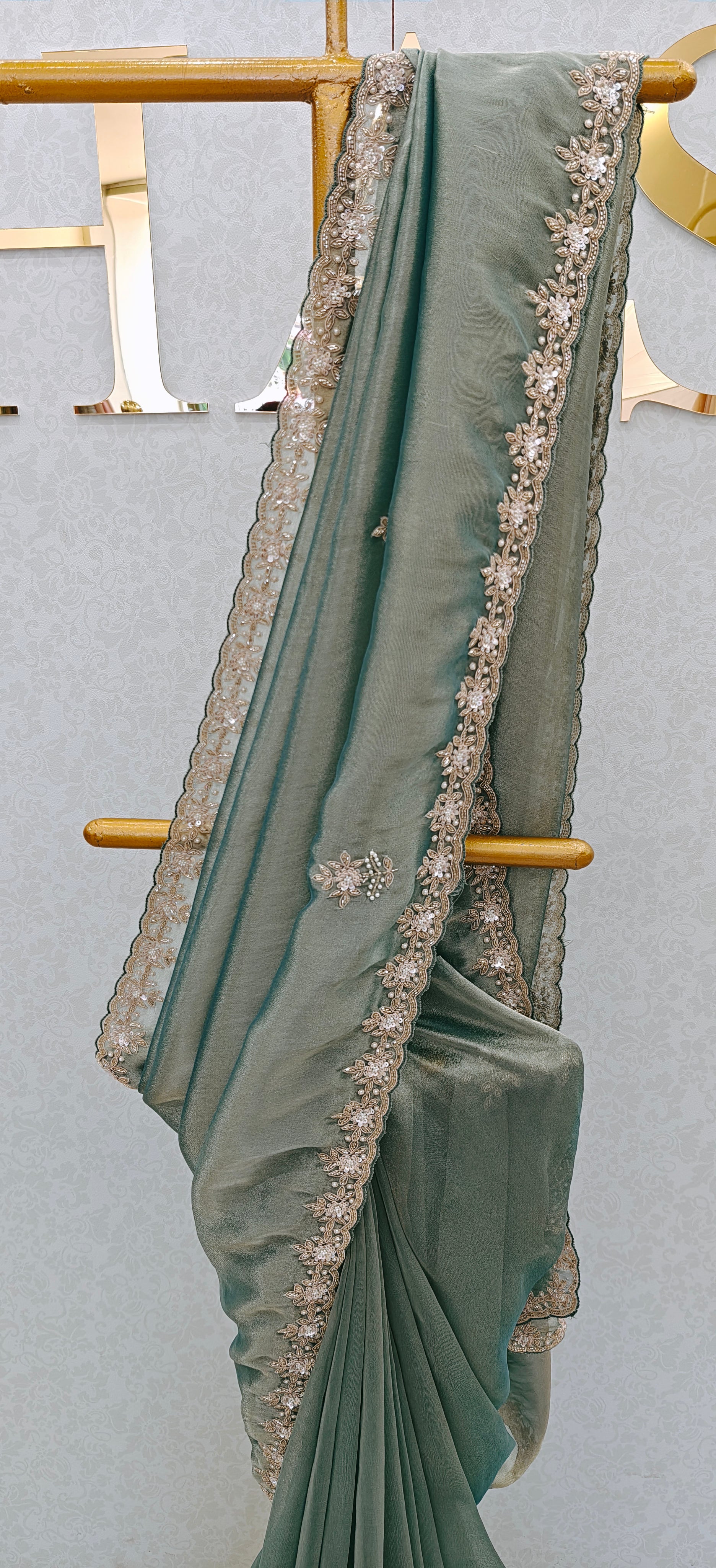 TISSUE SAREE