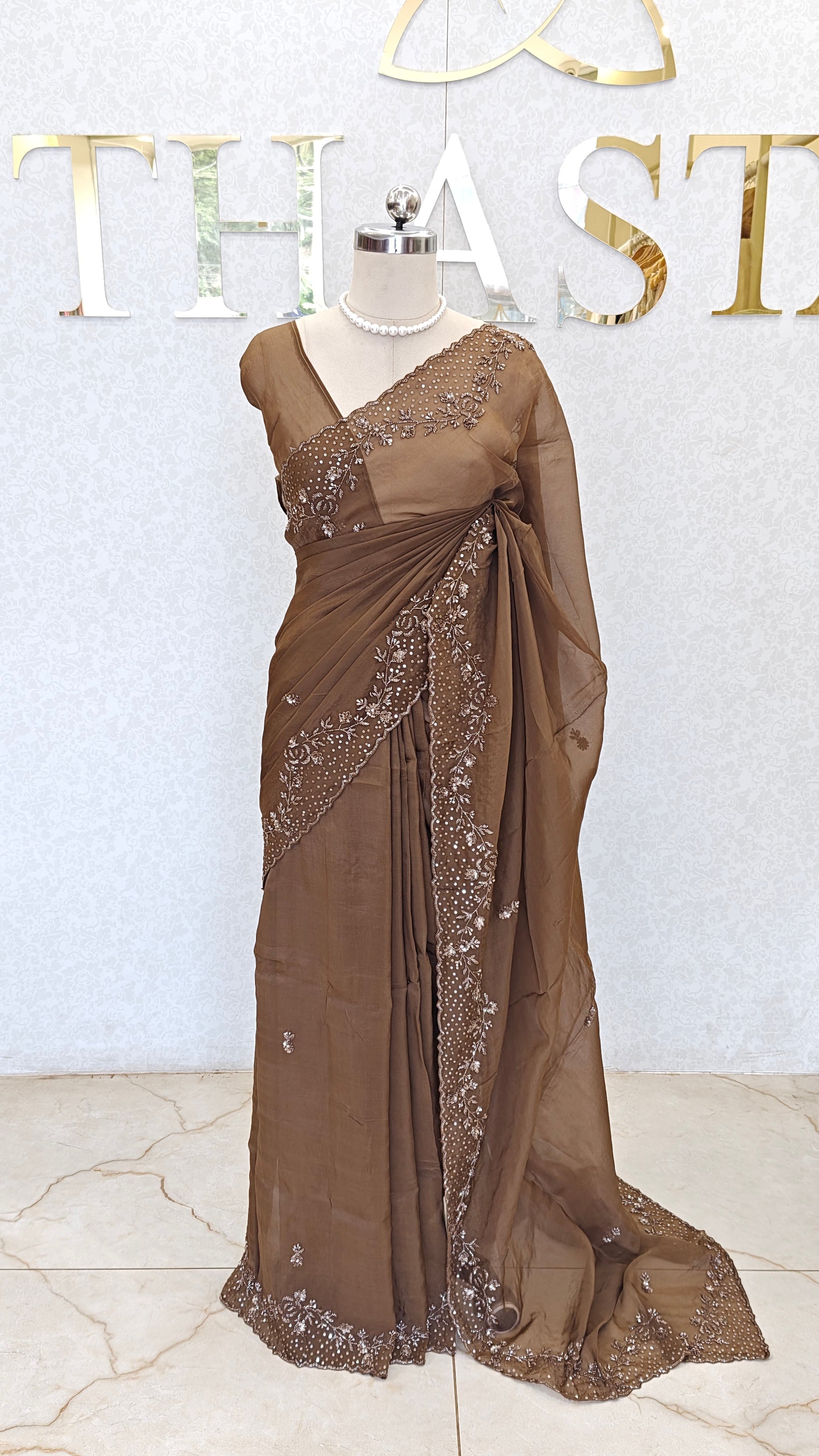 ORGANZA SAREE