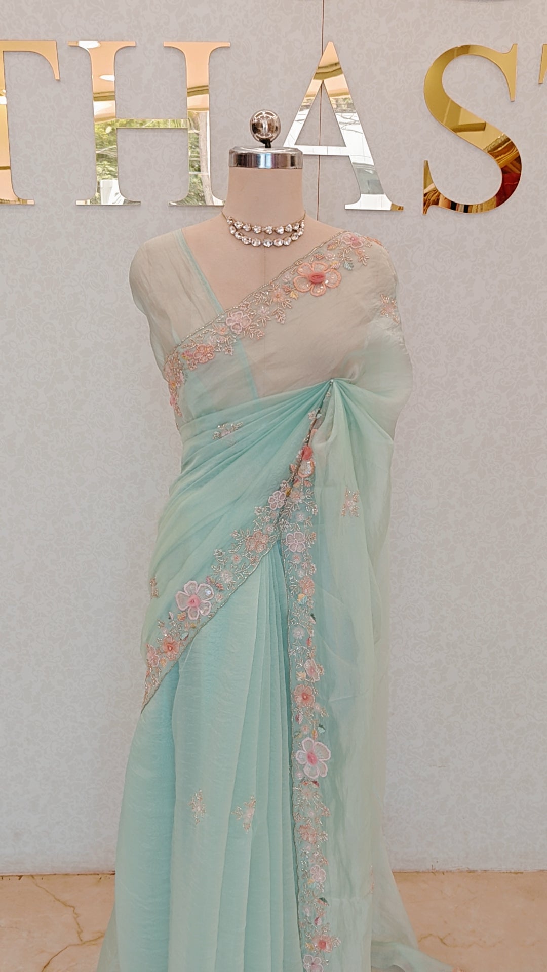 ORGANZA SAREE