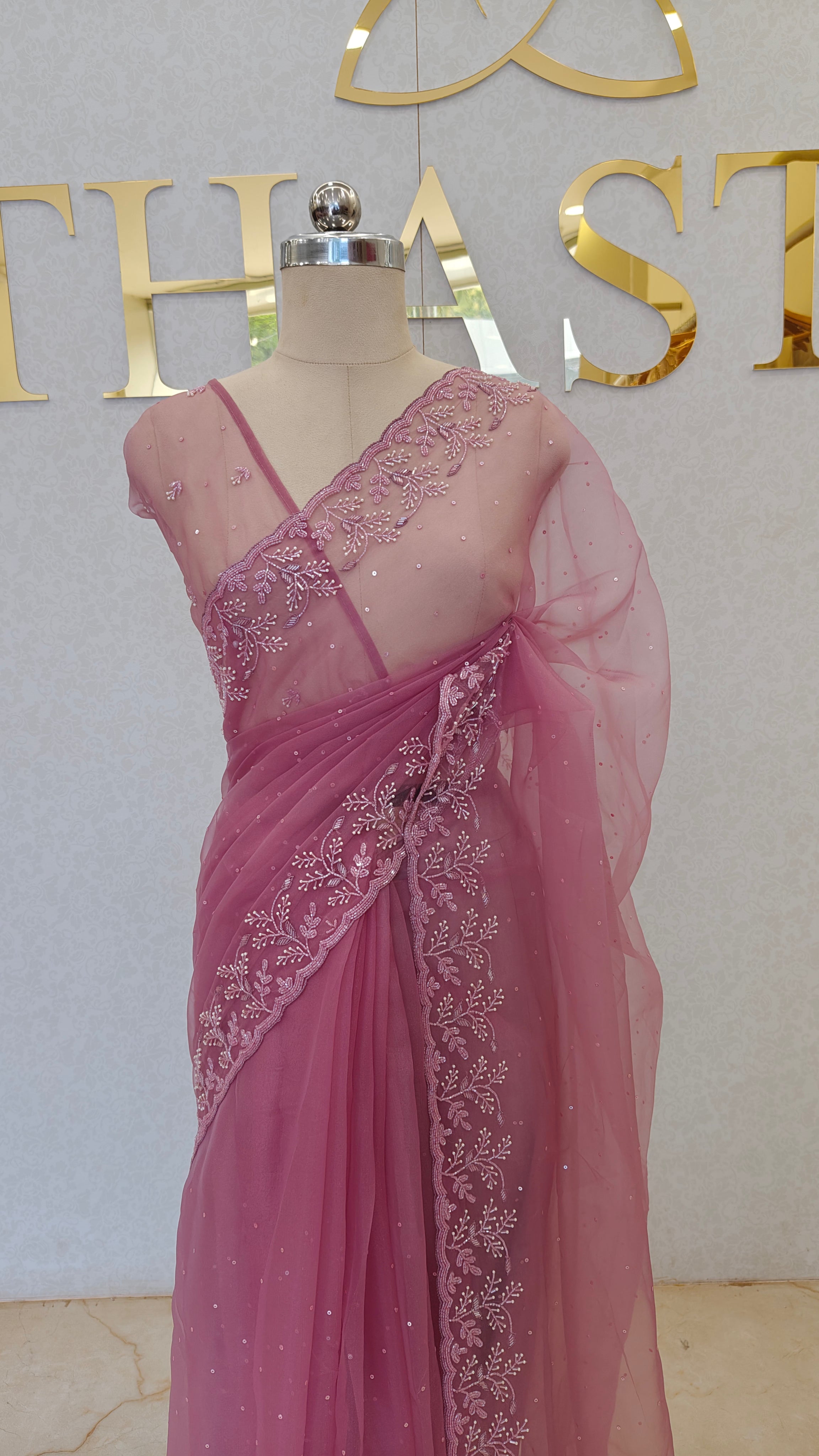 ORGANZA SAREE