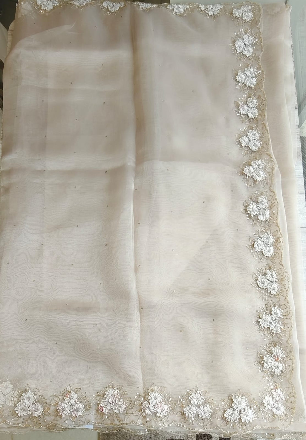 Organza saree