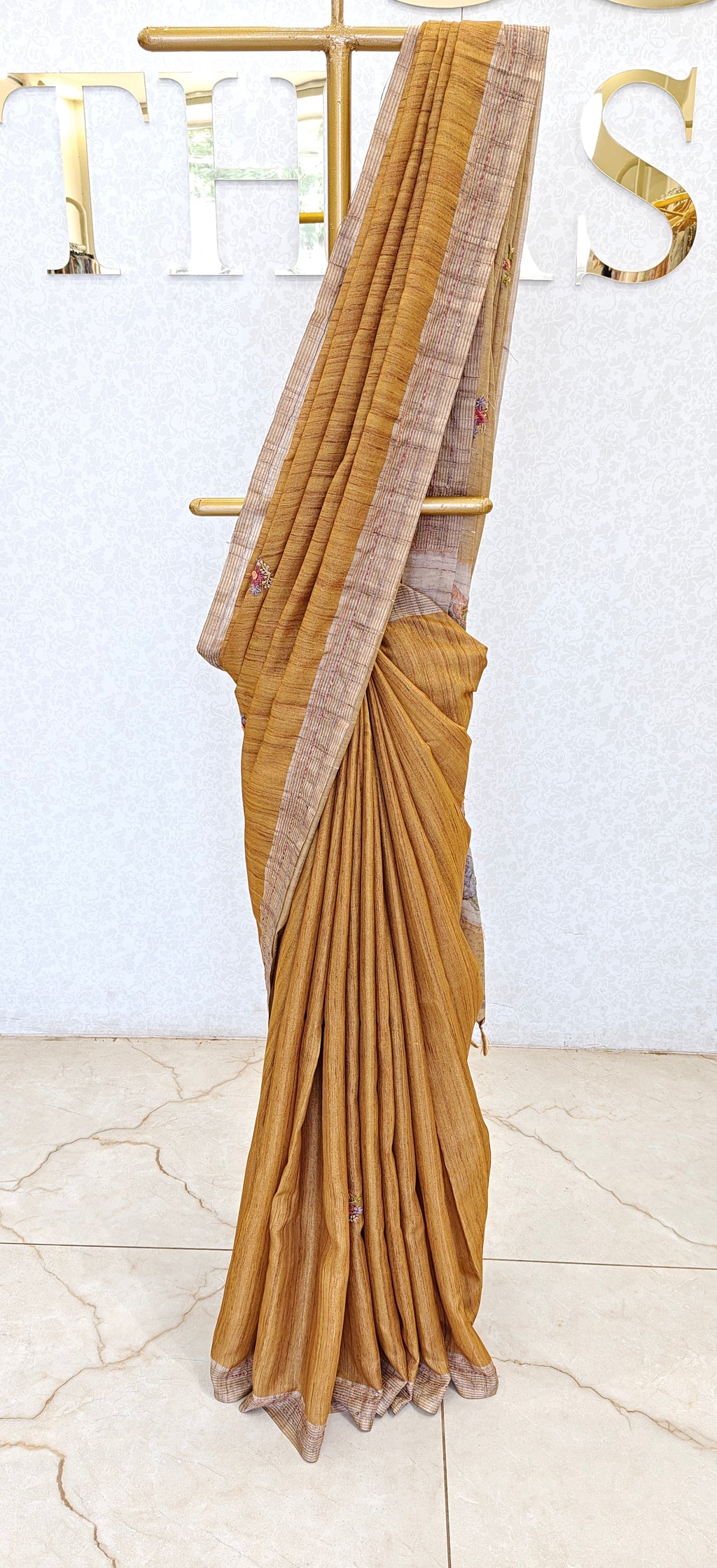 SEMI TUSSAR SAREE