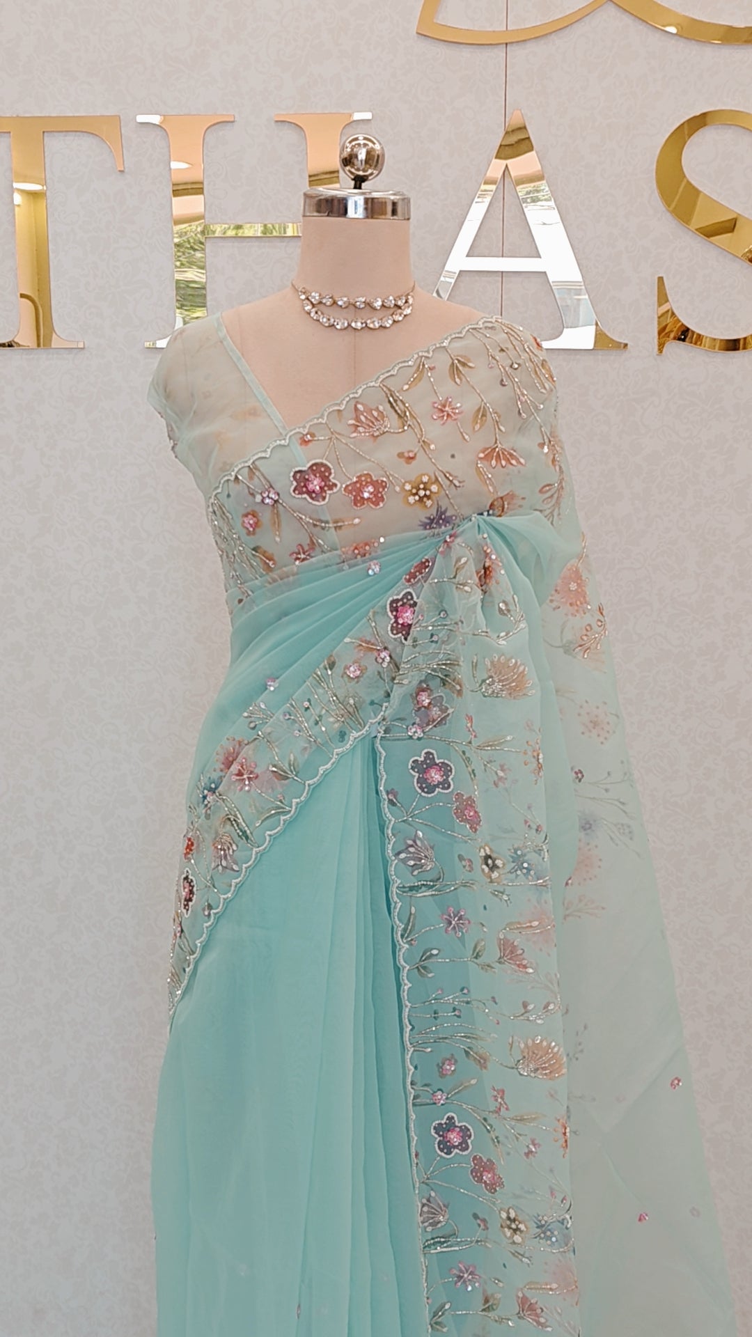 ORGANZA SAREE