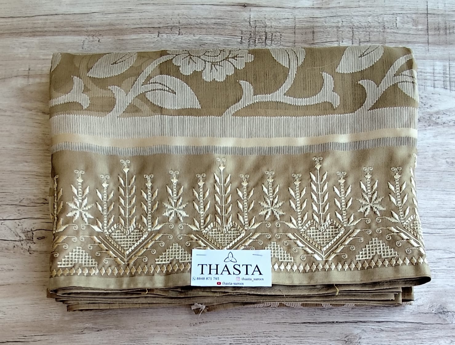 Tussar saree