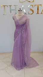 CRUSH ORGANZA SAREE