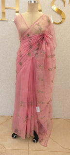 Organza saree