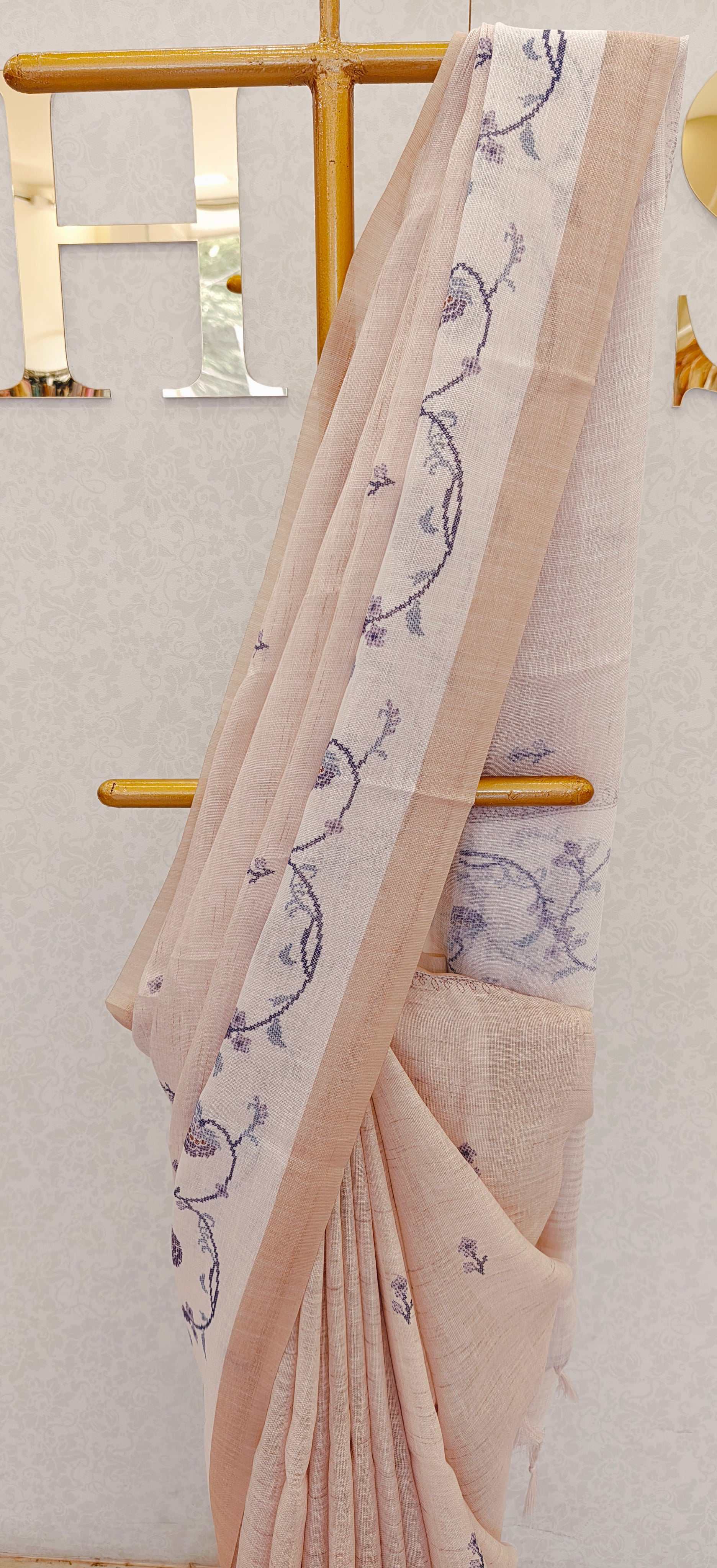 LINEN SAREE
