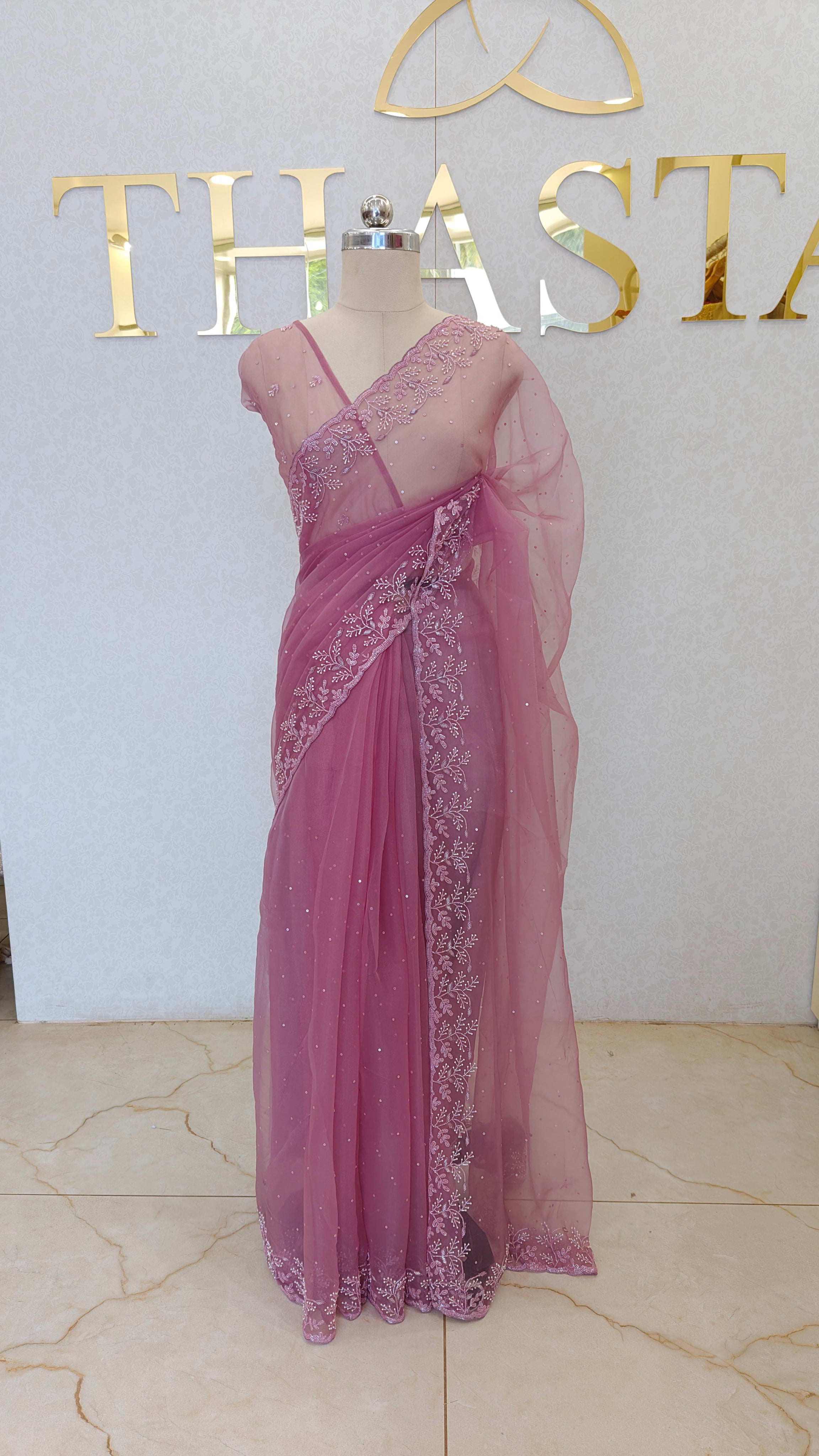 ORGANZA SAREE