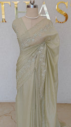 CRUSH ORGANZA SAREE